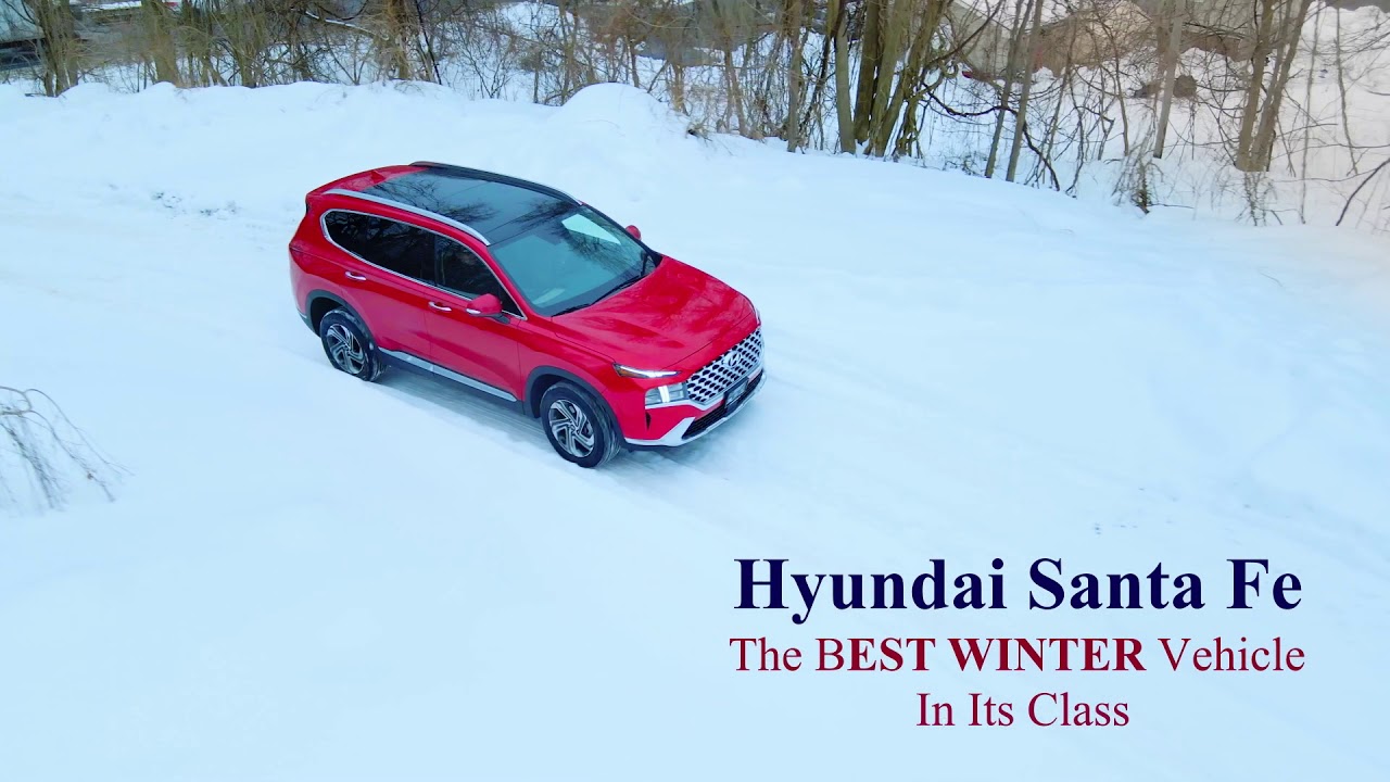 Hyundai Santa Fe, Snow, V4 YouTube
