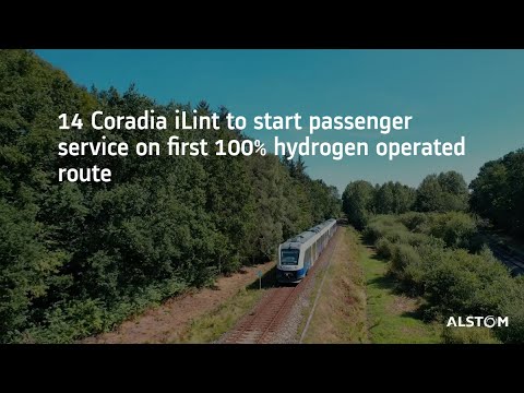 14 Coradia iLint to start passenger service on first 100% hydrogen operated route