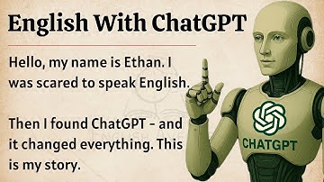 How I Learned English With ChatGPT || Step By Step For Beginners ✅️|| Graded Reader || Learn English