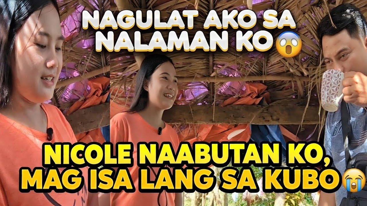 MAGANDANG DALAGITA MAG ISA LANG SA KUBO NAABUTAN KO ITO LANG ANG KINAKAIN😢 NAKAKAIYAK TO😭