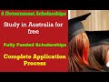 4 Government Fully Funded Scholarships in Australia | Study in Australia for free | Master&#39;s and PhD