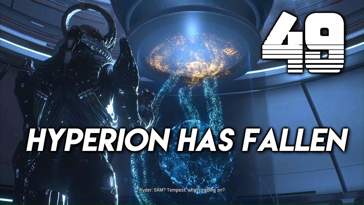 MASS EFFECT: ANDROMEDA Insanity Walkthrough - The Way Home: Hyperion Has Fallen | Part 49