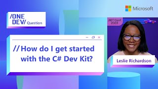 How do I get started with the C# Dev Kit?