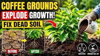 The Coffee Grounds Trick That Explodes Plant Growth & Fixes Dead Soil Stop Wasting Coffee Grounds This Soil Trick Doubles Vegetable Yields