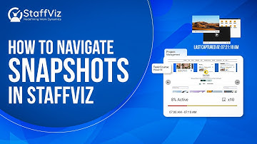 How to Navigate Snapshots in Staffviz
