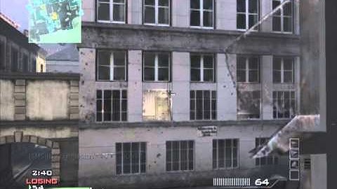 MW3: Amazing Throwing Knife Kill!