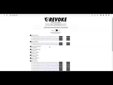 How to remove malicious permissions to spend on your wallet Briseman Crypto Literacy Course