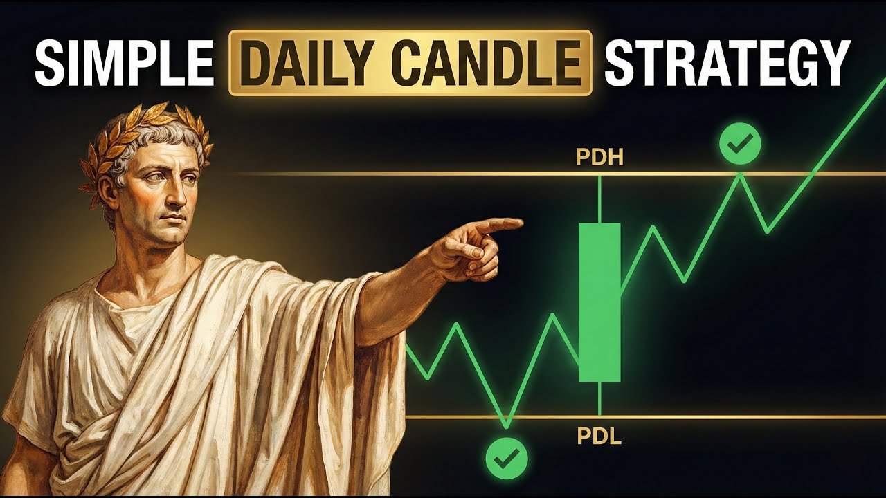 The Daily Candle Strategy I Will Use For Life (The 2-step Framework for Beginners and Advanced)