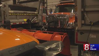 Crews in North Haven ready for winter weather on Tuesday