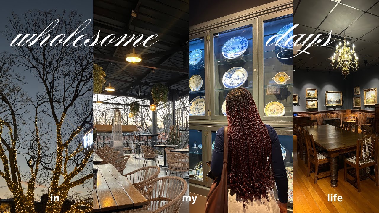 Wholesome Days in My Life°✩| restuarant hopping, museum visit, shopping , lectures etc. 💌🎀🌟🛍️
