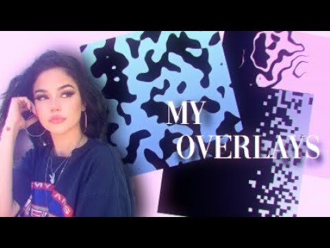 my pastel OVERLAYS // for editing