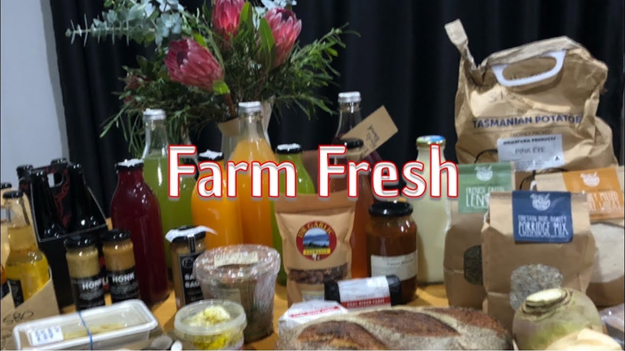FARM FRESH PRODUCE TASMANIA LOCALS DELICIOUS YouTube