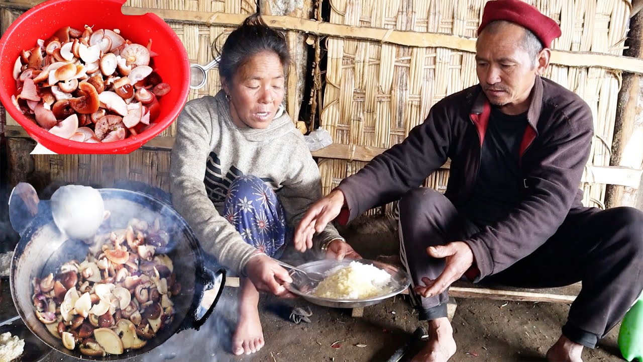 wild Mushroom curry in Jungle man's Lunch