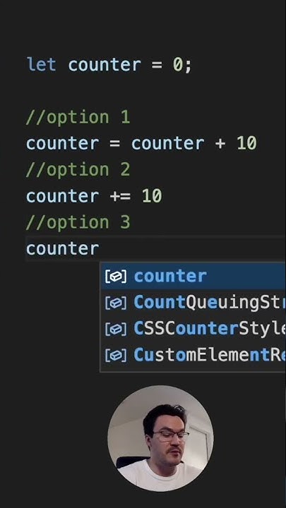 3 ways to increment a variable in JavaScript - YouTube