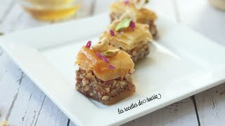 BAKLAVA NOISETTES AMANDES CHOCOLAT??