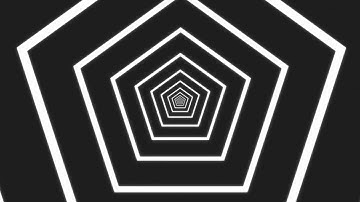 무한 루프 효과_Infinite Looping FX_Pentagonal tunnel_Video Template  5 min 4K