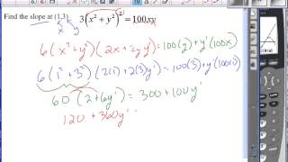 AP Calc 2 5 Implicit Differentiation