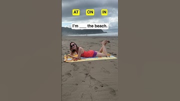 AT / ON / IN English Prepositions  #learnenglish