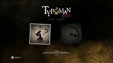 Typoman: Revised Gameplay - Antonymizer (Mini Game)