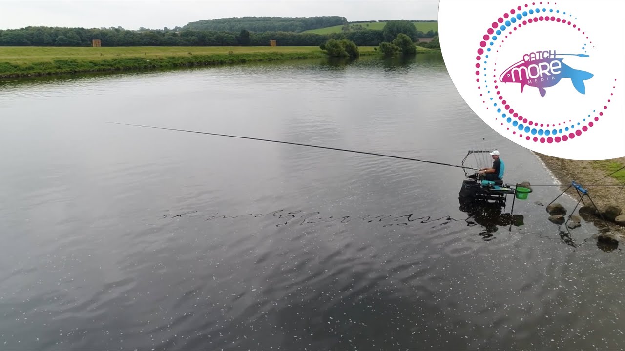 Alan Scotthorne Bloodworm Fishing On The River Trent.