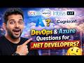 DevOps &amp; Azure Interview Questions for .NET Developers | Asked in TCS, Wipro, Infosys