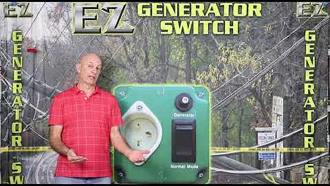 EZ Generator Switch FAQ - Should I Ground My Generator?