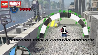 CORRENDO COM O CAPITÃO AMÉRICA NO LEGO MARVEL SUPER HEROES EXTRAS #10