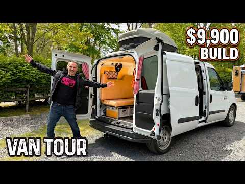 Down & Dirty $9,900 Micro Camper Van Build!