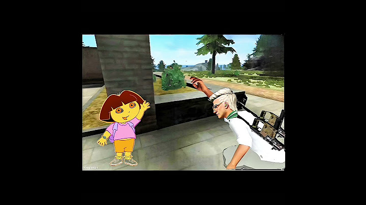 Dora the explorer in freefire #freefire #telugufreefire