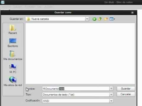 Creación de Documento HTML Básico - YouTube