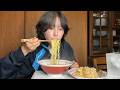 大雨の日、ラーメンと炒飯で生き返る
