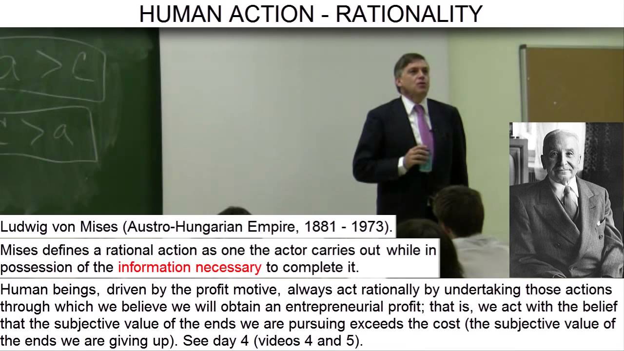 Day 4 (video 6) - All Human Action is Rational - YouTube