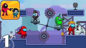Impostor Mission - Gameplay Walkthrough Part 1 All Levels 1-17 (Android & iOS)