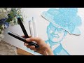 雨の降る日にASMRお絵描き100均コピック【迷走観賞用】
