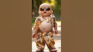 Cute Baby Dance😆 #babyshorts #baby #ai #techartgenius #viralvideos #cutebaby #viralvideos #shorts