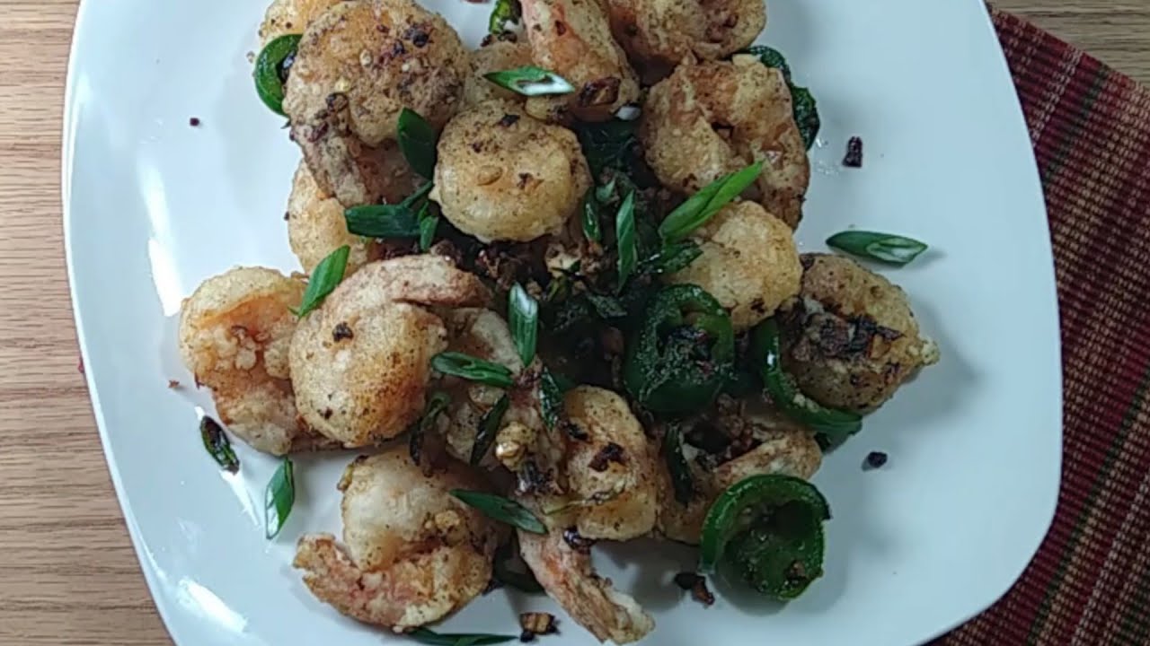 Salt and Pepper Shrimp YouTube