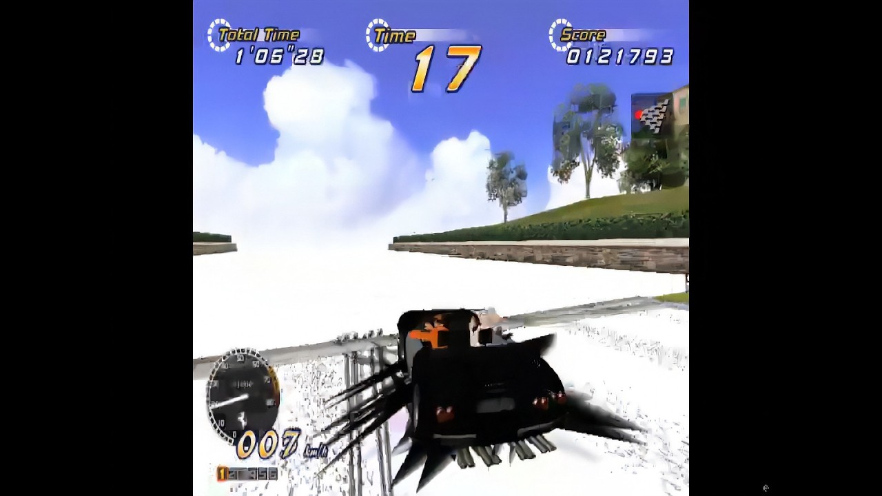 Outrun 2 Beta (Beta) Arcade [Played 2 Attempts With Lots of Glitches Till A Crash] [Emulation Test]