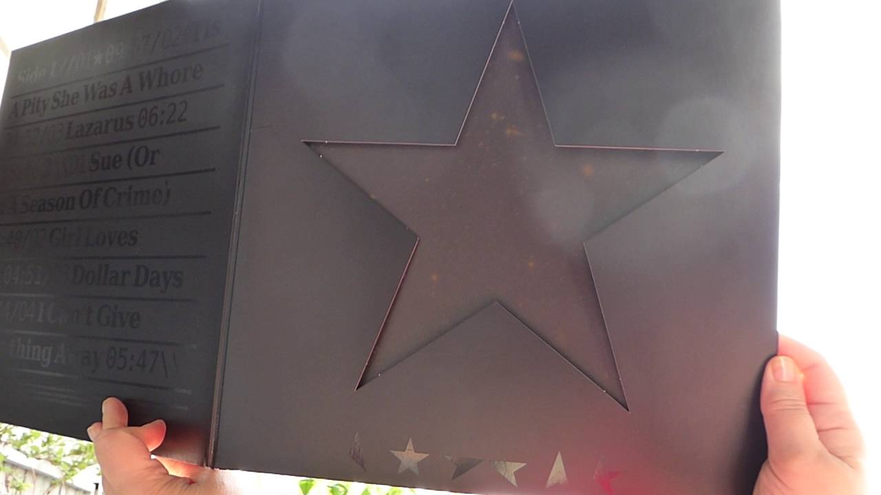 David Bowie - Black Star - le secret de la pochette.
