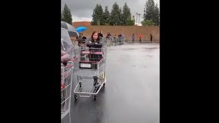 Coronavirus: Panic Buying At Costco In Califronia