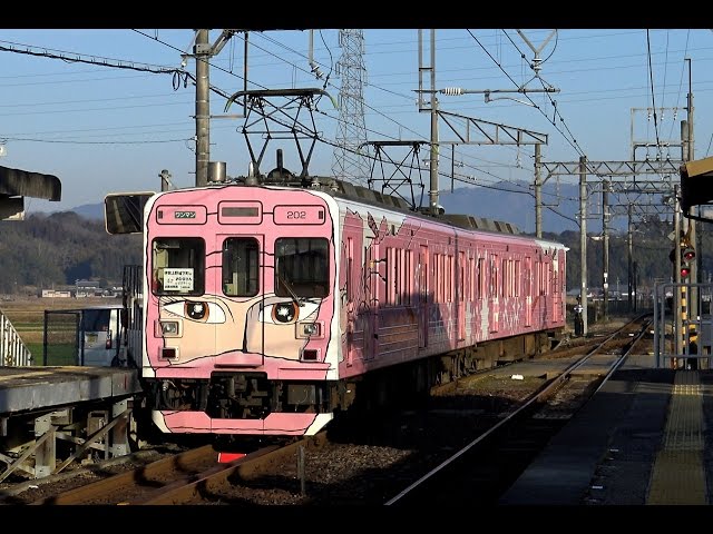伊賀鉄道200系 全方位パワー眼力!!鉄コレ伊賀鉄道200系『忍者列車（青色）』ただ今