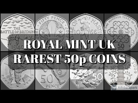 Royal Mint UK Rarest 50p Coins And They Could Be Worth Up To £150 Now