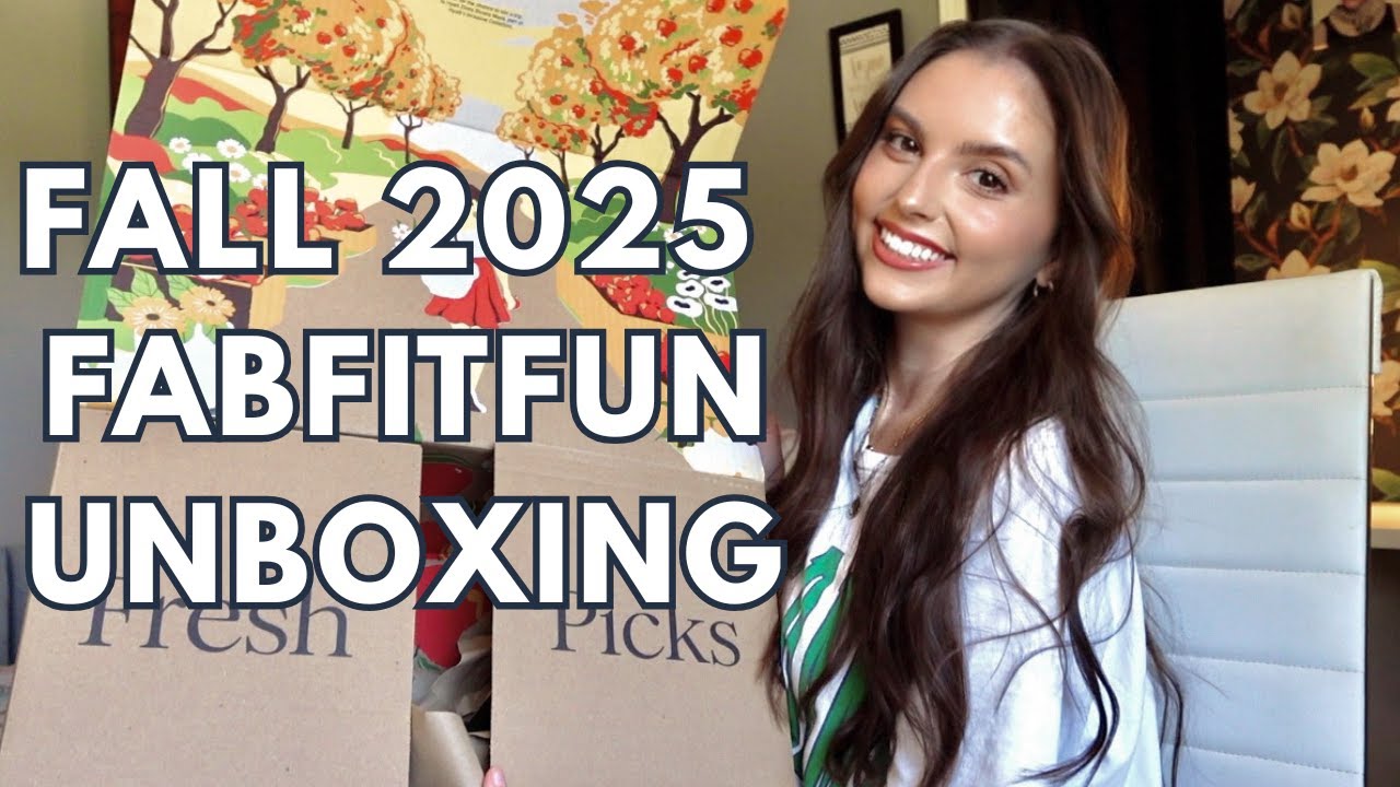🍁FALL 2025 FABFITFUN UNBOXING + CODES! 🩷