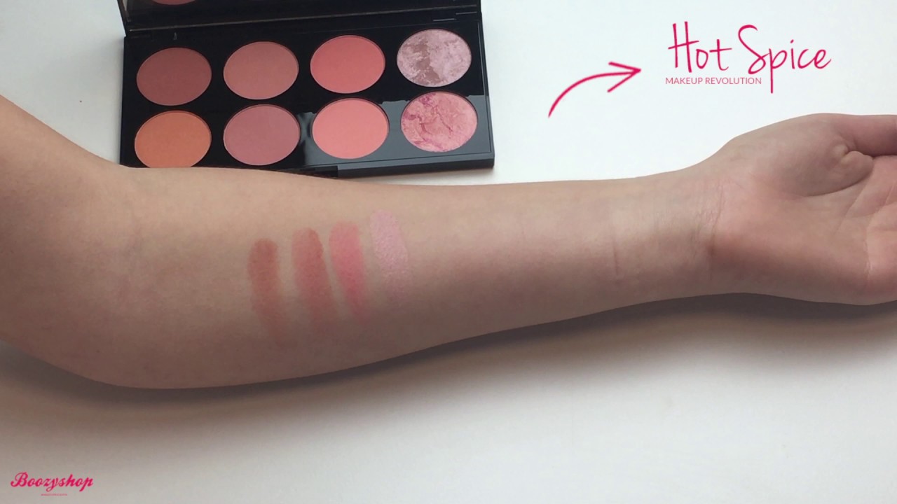 Makeup Revolution Blush Queen Review Bios Pics