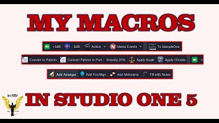 Celebrity YYBY | MY MACROS in Studio One 5 Wealth