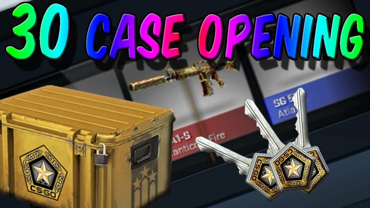 CSGO - Opening 30 Random Cases