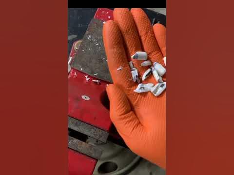 The Easiest way to break car window. ceramic vs glass - YouTube