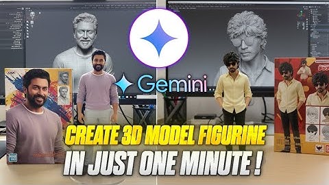 How to make Trending 3D Figurine with Gemini😱 || 3D Model Figurine Prompt