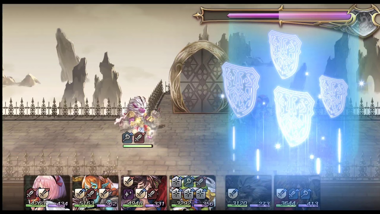 (Another Eden GL) Manifest Lokido Stalwart Fists vs free characters