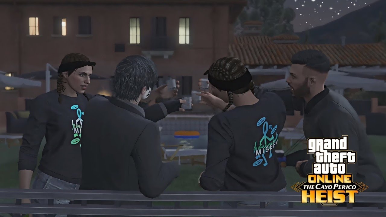 GTA 5 ONLINE - The Cayo Perico Heist - Target: Ruby Necklace (No Commentary) Ps5 Gameplay.