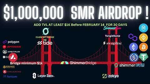 ShimmerEVM Liquidity Mining 1 Million Dollar AIRDROP